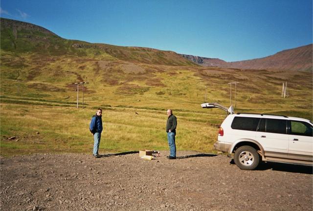 2005: Island: Mit dem Jeep bei maximal 15 Grad einmal rund um die Insel.